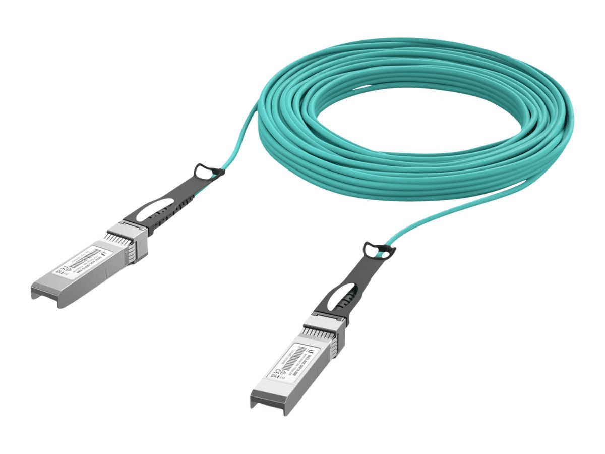 Ubiquiti UniFi UACC Active Optical Cable 10G 20m LAN-DAC,...