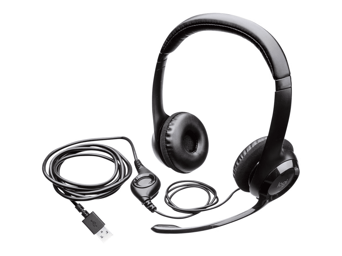 Logitech USB Headset H390 - Headset - Full-Size