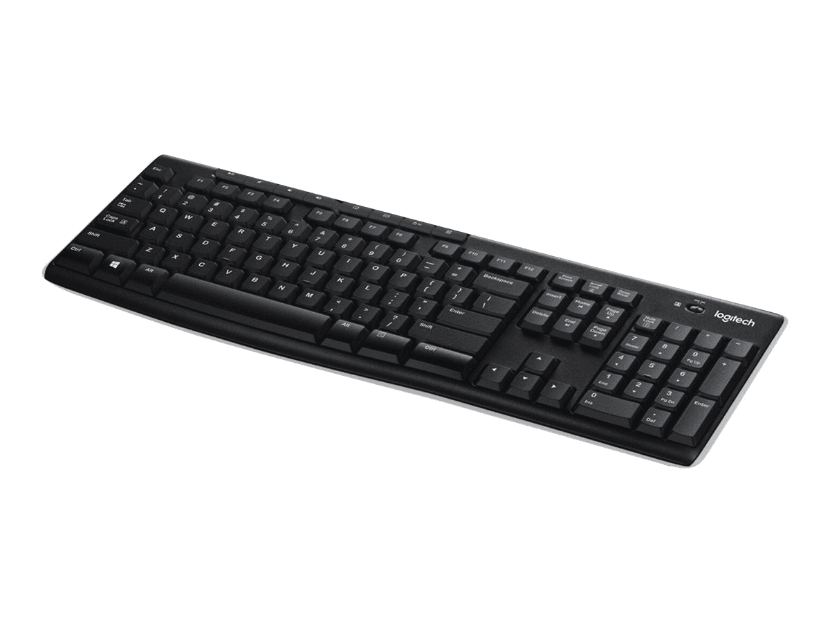 Logitech Wireless Keyboard K270 - Tastatur - QWERTZ - Schwarz