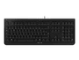 Cherry KC 1000 - Tastatur - Laser - Schwarz