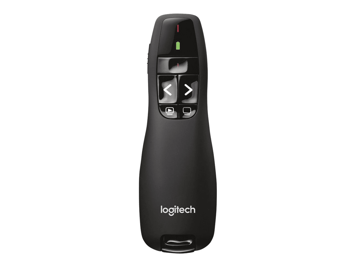 Logitech Wireless Presenter R400 - Presenter - Laser - Schwarz