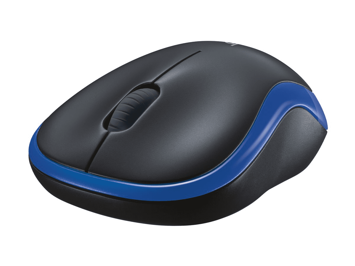 Logitech M185 - Maus - 1.000 dpi Optisch - Blau