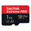 SanDisk Extreme Pro - Flash-Speicherkarte (microSDXC-an-SD-Adapter inbegriffen)