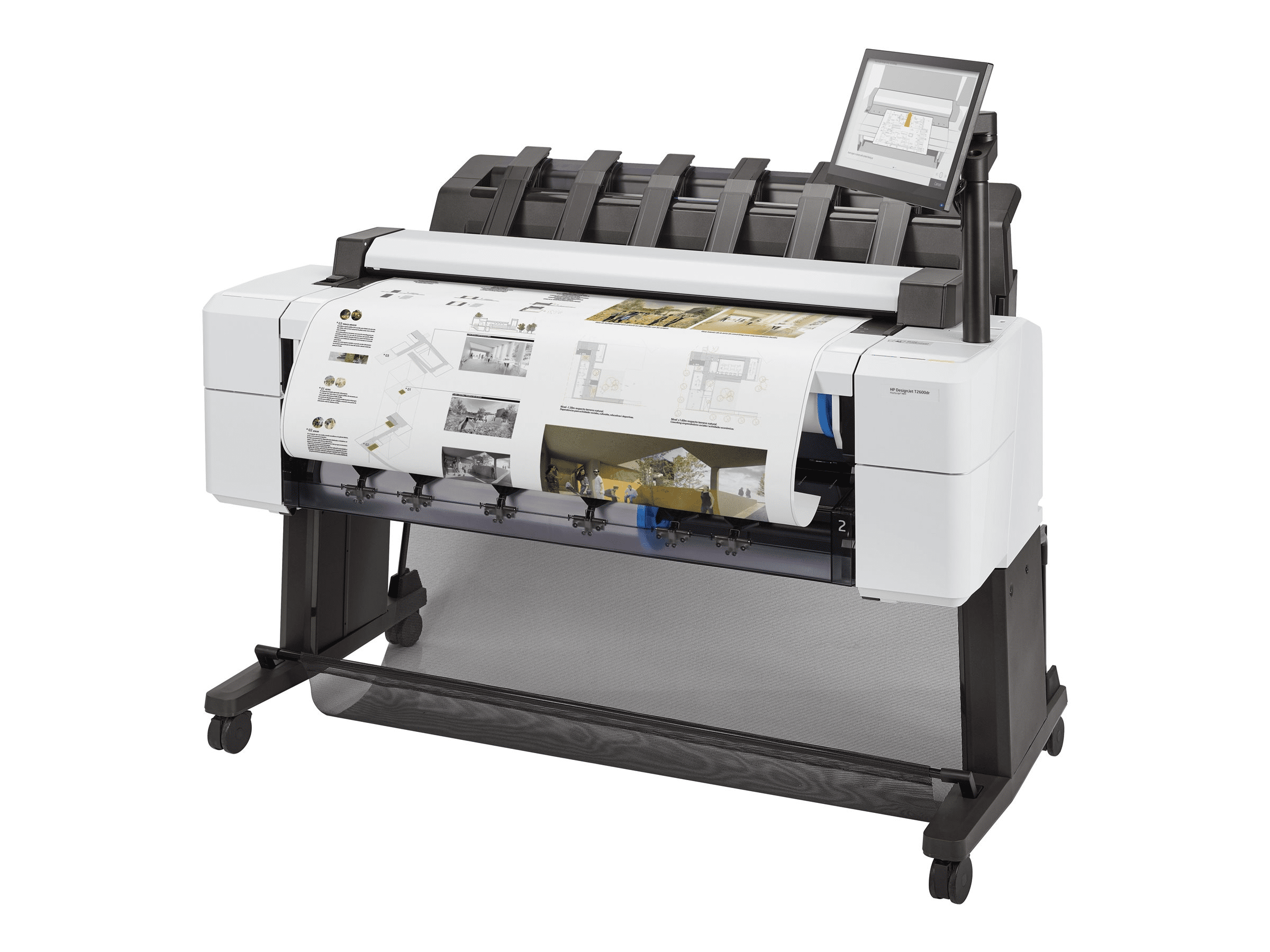 HP DesignJet T2600 PS - MFP - 36 Zoll - 914 mm Grossformatdrucker - Farbe -...
