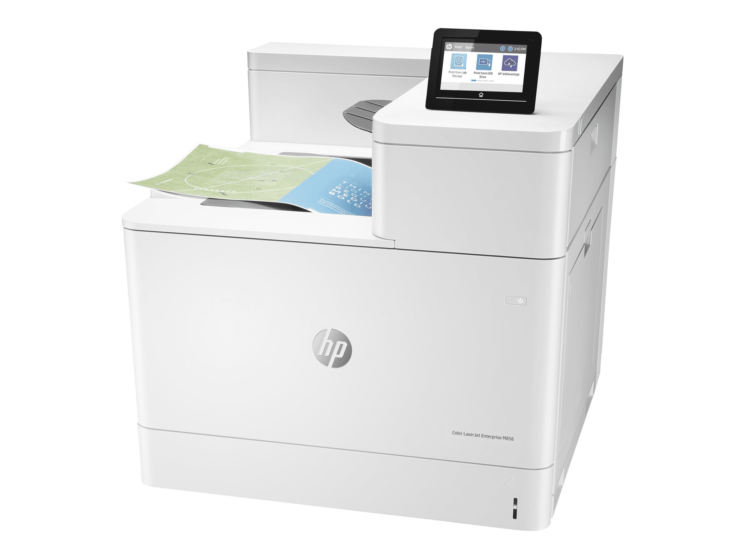 HP Color LaserJet Enterprise M856dn, Laser color, A4