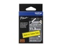 Brother HSe-631E - Schwarz auf Gelb - Rolle (1,12 cm x 1,5 m)