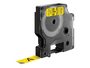 Dymo D1 Standard - Polyester - selbstklebend - Schwarz auf Gelb - Rolle (1,2...