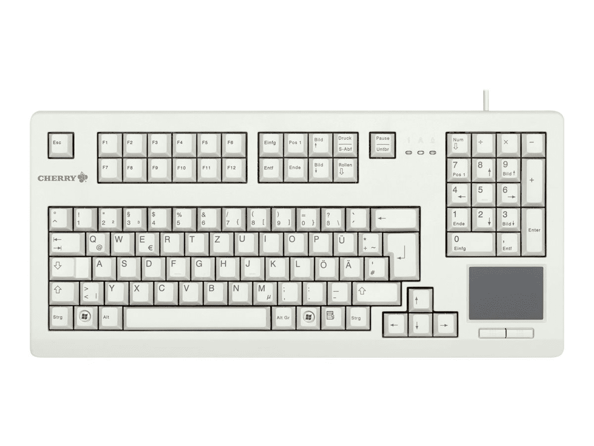 CHERRY TouchBoard Keyboard USB grey (DE)