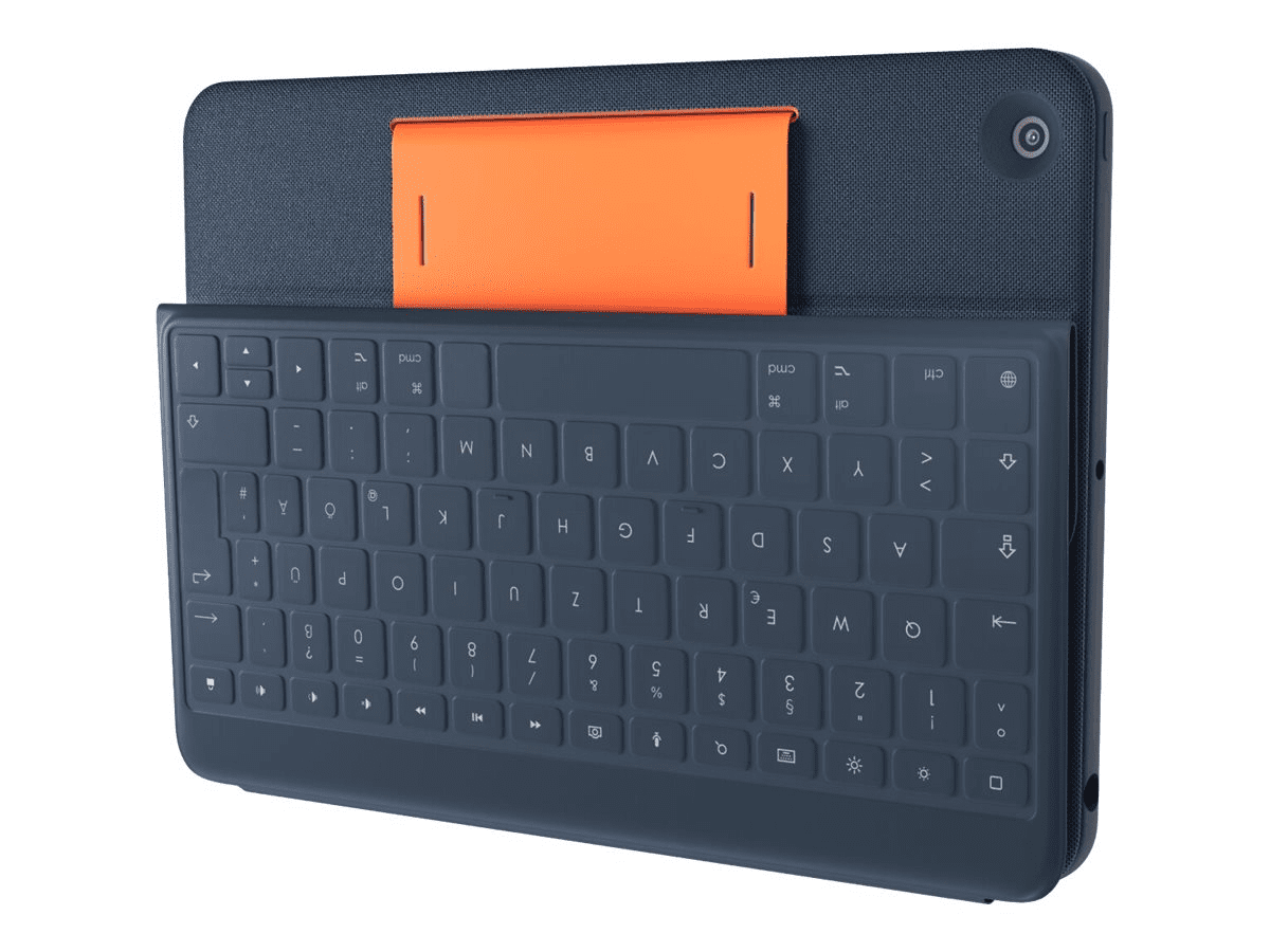 Logitech Rugged Combo 3 For Education - Tastatur und Foliohülle - Apple Smart...