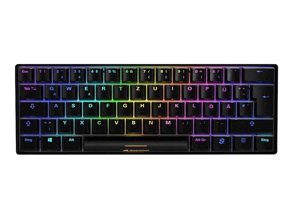 Sharkoon SKILLER SGK50 S4 - Tastatur - Hintergrundbeleuchtung