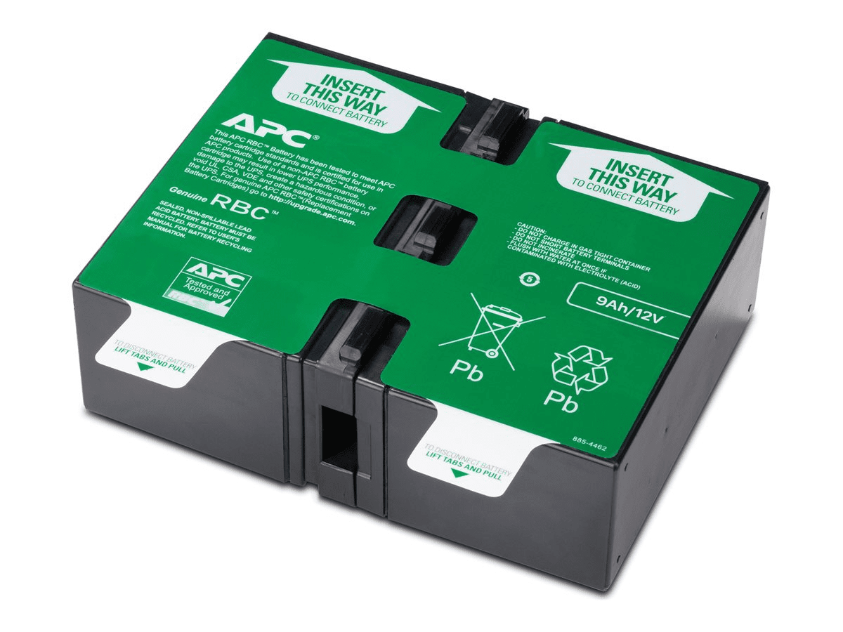 APC Replacement Battery Cartridge #124 - Batterie - Blei / Säure