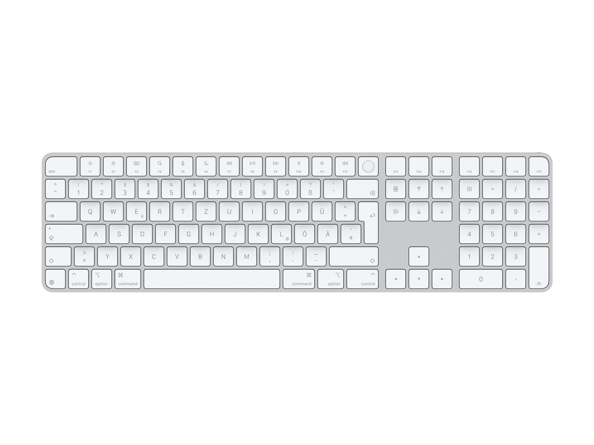 Apple Magic Keyboard mit Touch ID und Ziffernblock für Mac mit Apple Chip...