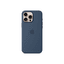 Apple Silikon Case mit MagSafe für iPhone 16 Pro Max, denim