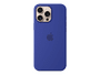 Apple Silikon Case mit MagSafe für iPhone 16 Pro Max, ultramarin
