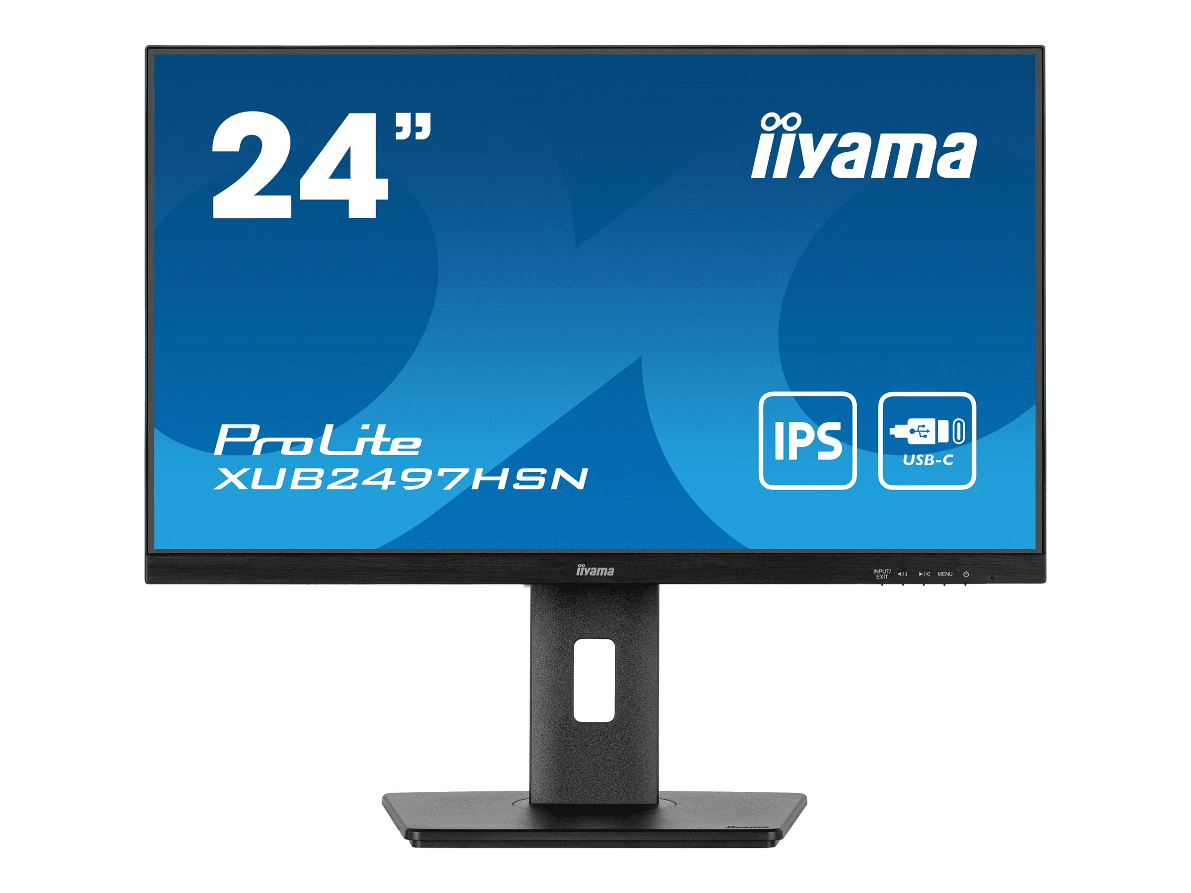 Iiyama ProLite XUB2497HSN-B2, 23.8, Full HD (1920x1080), IPS, 100Hz, HDMI,...