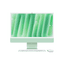 Apple iMac 24, M4 - 8 Core CPU / 8 Core GPU, 16GB RAM, 256GB SSD, grün
