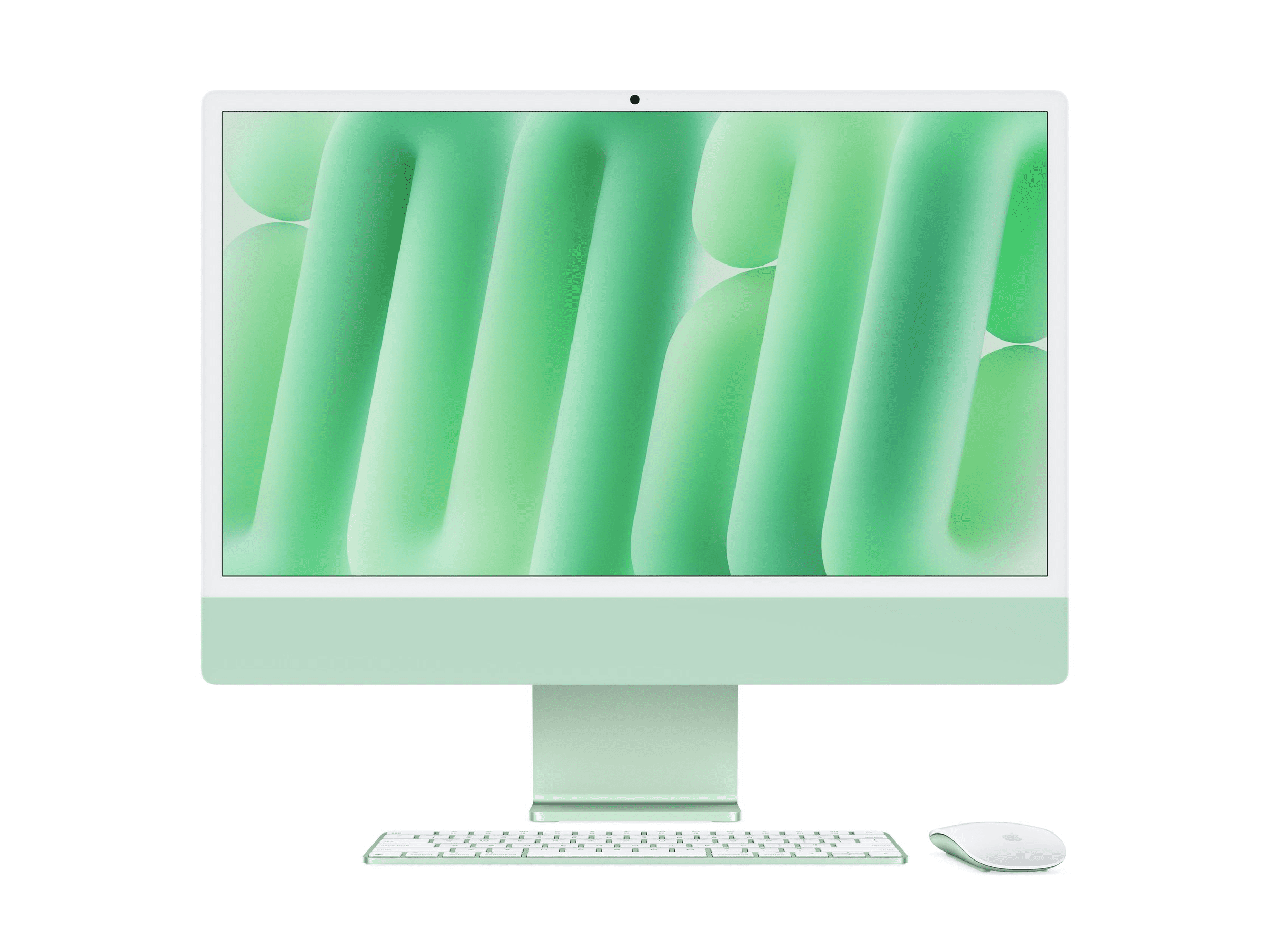Apple iMac 24, M4 - 8 Core CPU / 8 Core GPU, 16GB RAM, 256GB SSD, grün