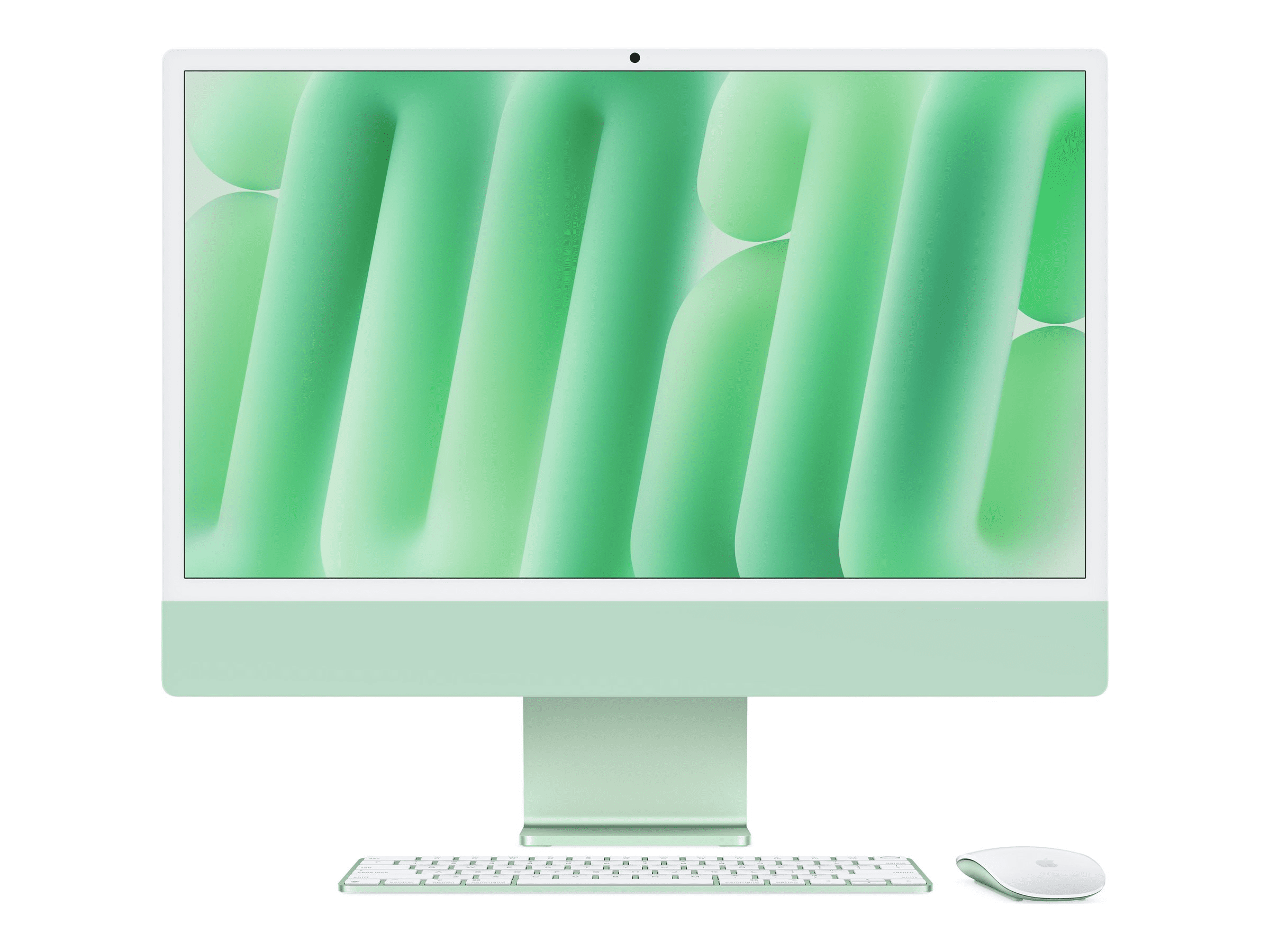 mehr Festplatte Apple iMac 24, M4 - 8 Core CPU / 8 Core GPU, 16GB RAM, 256GB SSD, grün