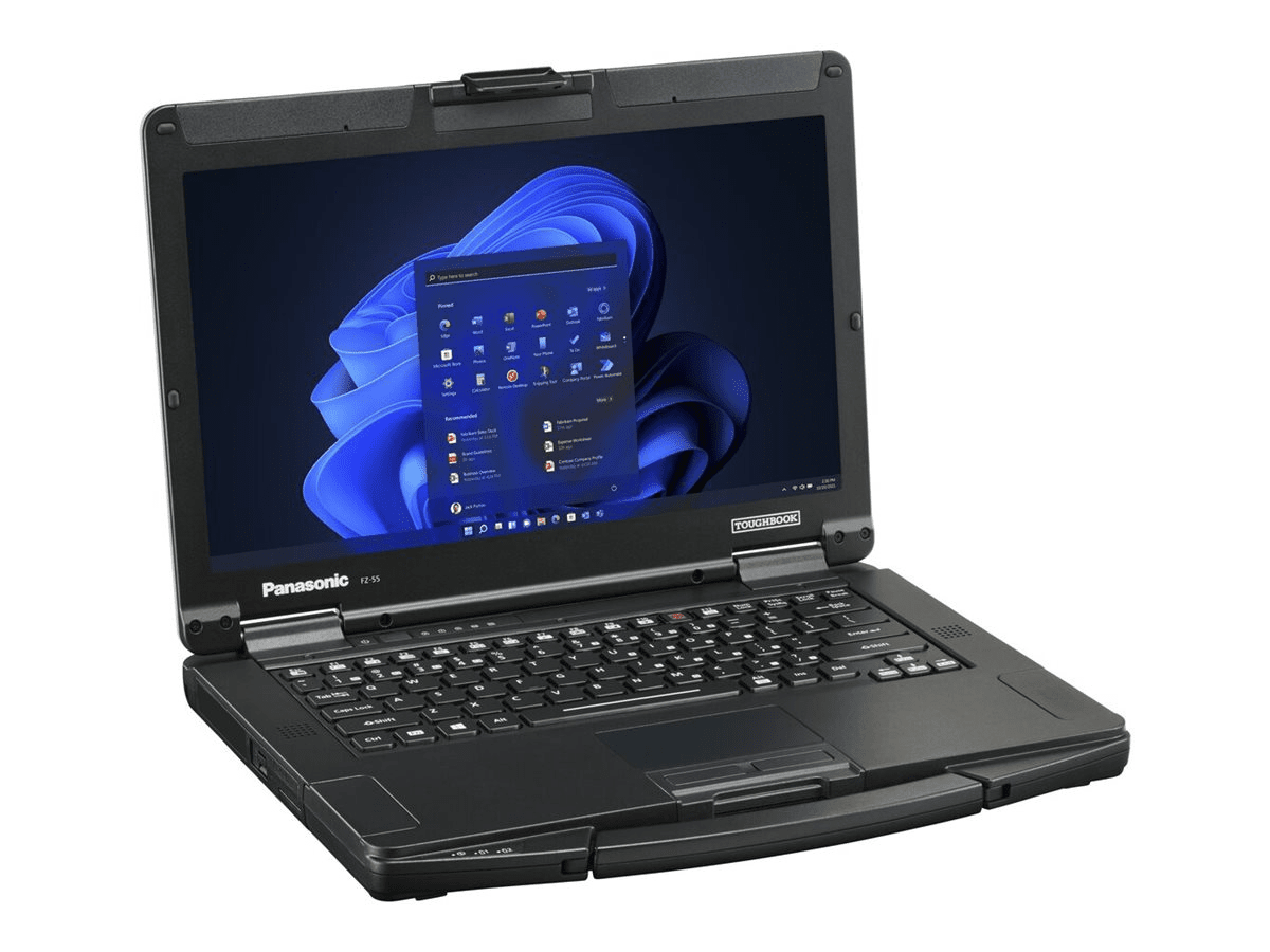 mit Mobilfunkanbindung Panasonic Toughbook FZ-55, 14 HD, Core i5-1345U, 16GB RAM, 512GB SSD, Win11 Pro