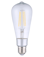 Shelly - Plug & Play - Vintage ST64 E27 - LED Lampe - WLAN