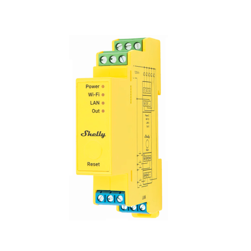 Shelly - Hutschiene - Pro RGBWW PM - LED Lichtcontroller - Messfunktion -...