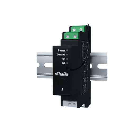 Shelly - Hutschiene - Wave Pro Shutter - Relais - Rollladenaktor - Z-Wave
