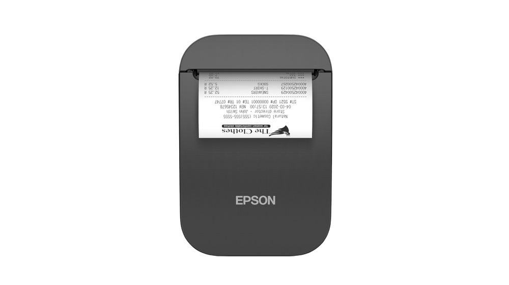 Epson TM-P80II Bondrucker Wi-Fi, Qi, Cutter, Thermodirekt, Akku