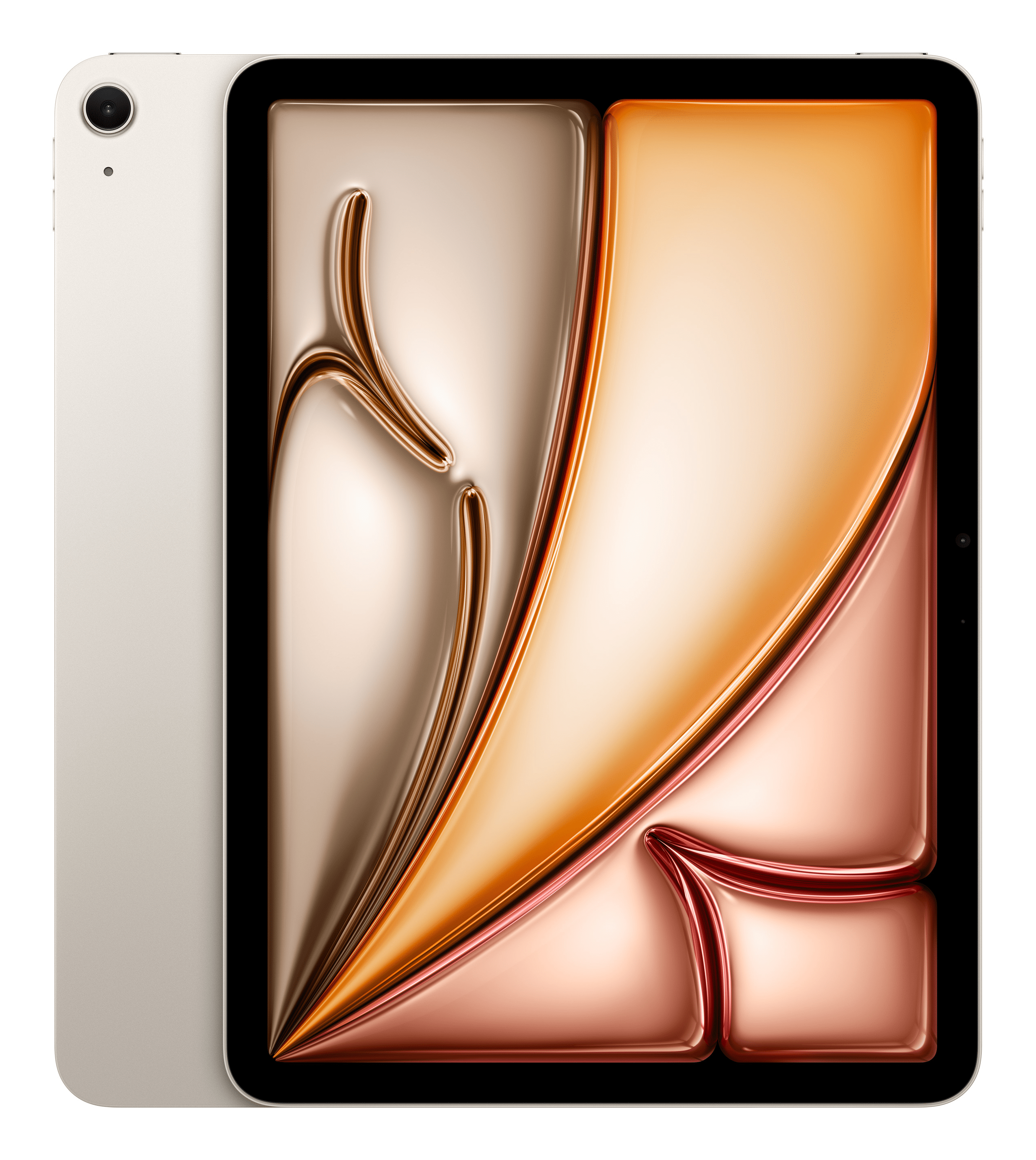 mit Mobilfunkanbindung Apple iPad Air 11 Wi-Fi + Cellular, 128GB, polarlicht (2025)