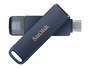 SanDisk Phone Drive for iPhone Metallic Sky 256GB, USB-C 3.0/Lightning