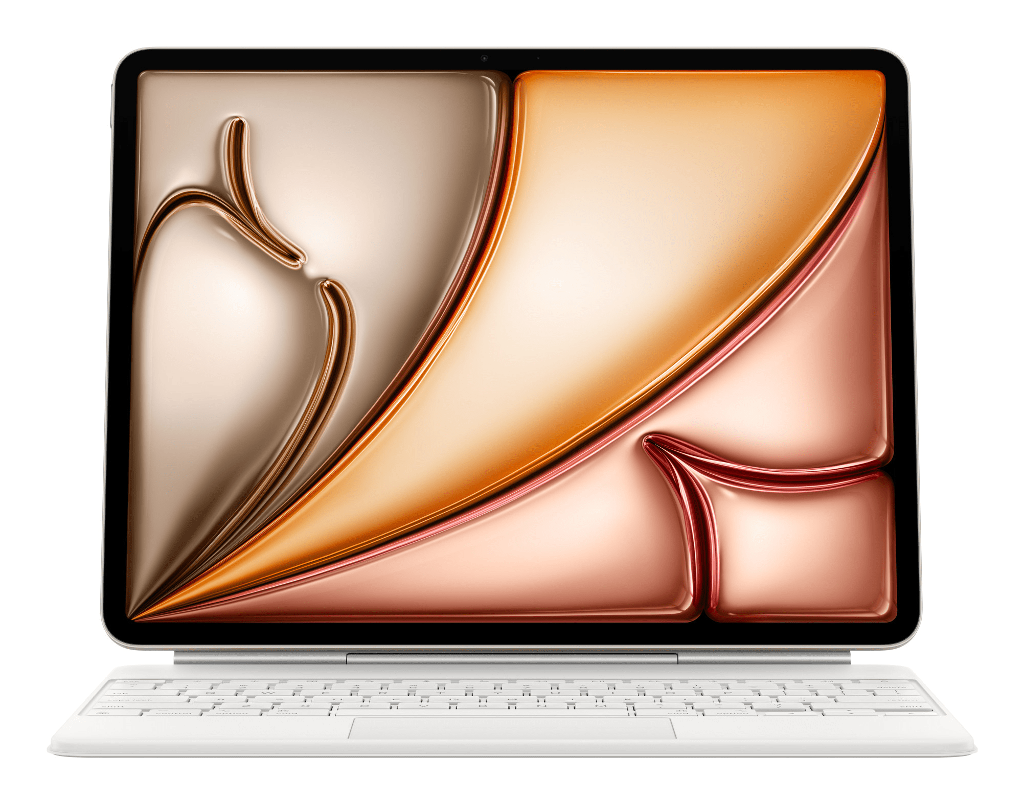 Apple Magic Keyboard, KeyboardDock für iPad Air 13 (M3, 2025), weiß