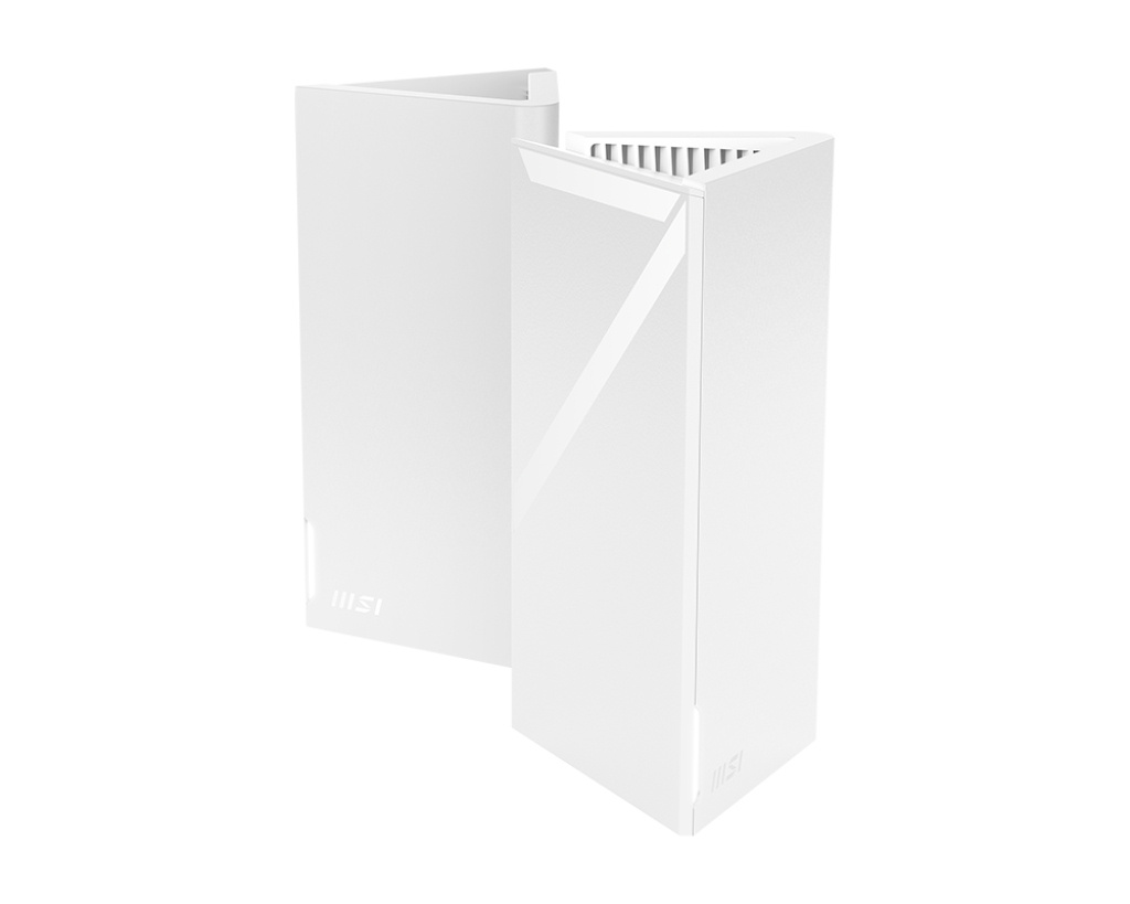 MSI Roamii BE Lite Mesh System 2-pack Dual-Band (2,4 GHz/5 GHz) Wi-Fi 7...