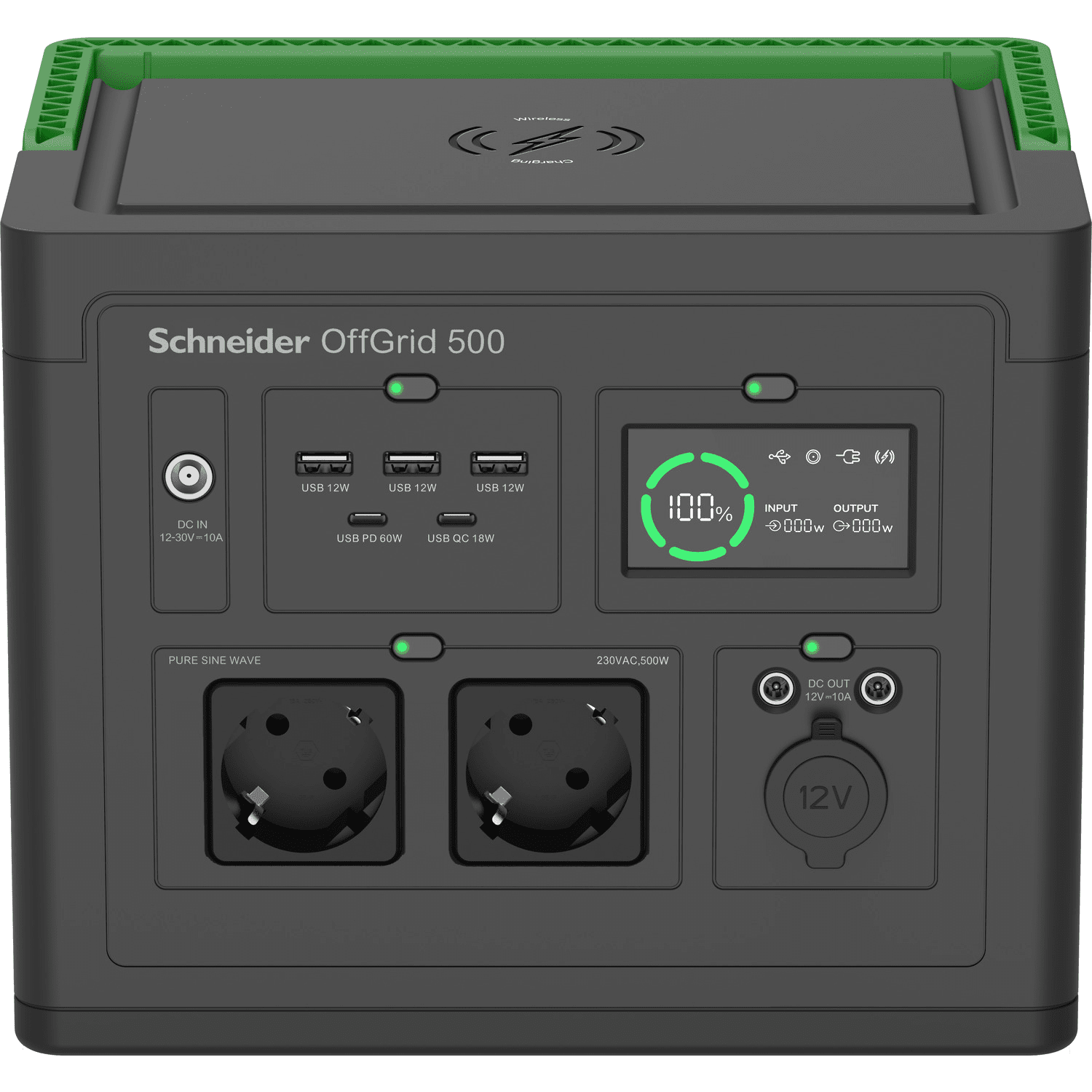 APC PPS500-GR Tragbare Power Station Lithium-Ion (Li-Ion) 749 W 5,5 kg