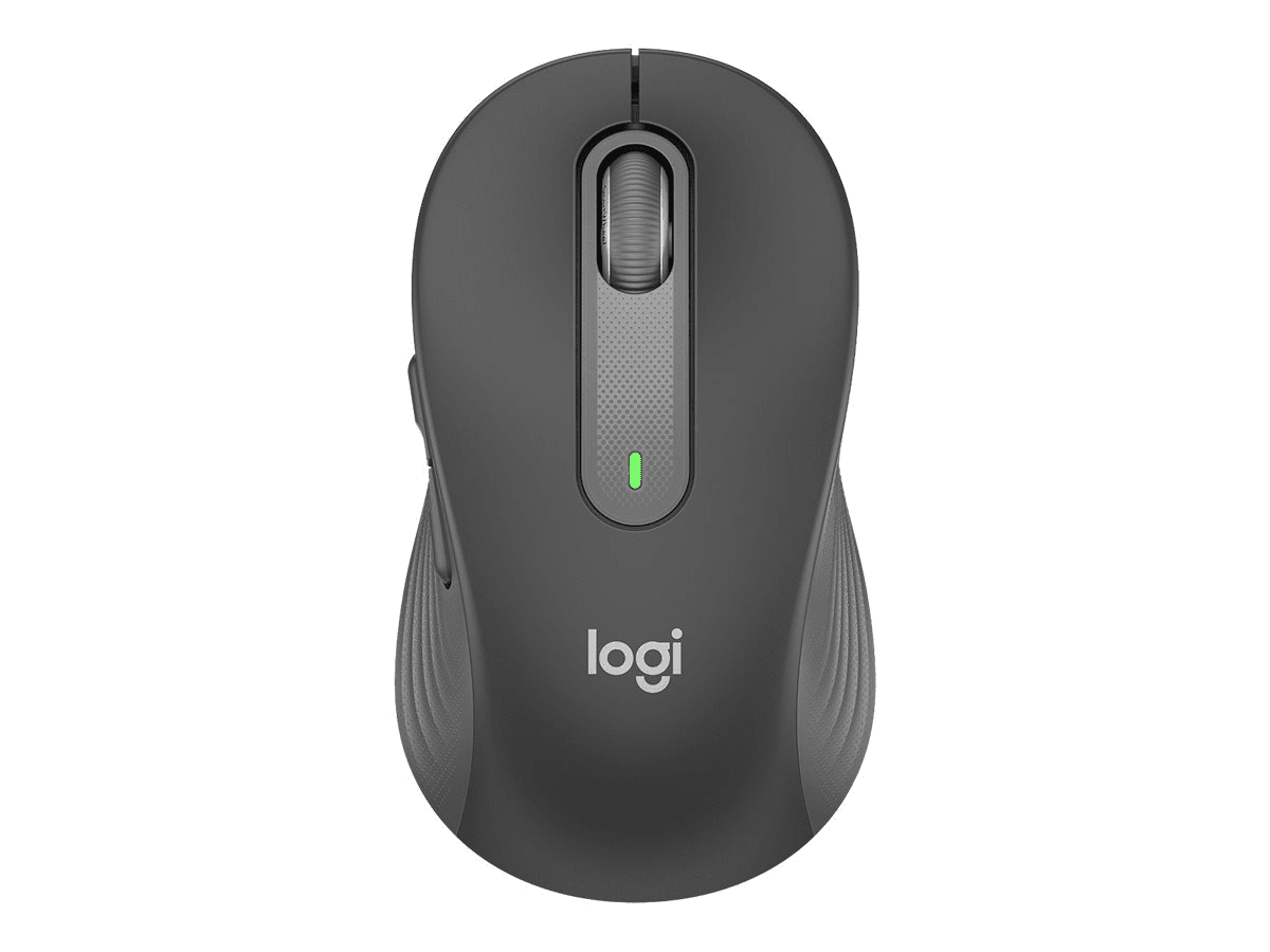 Logitech Signature M650 Medium, Graphite, Logi Bolt, USB/Bluetooth