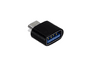 Inter-Tech 88885461 Kabeladapter USB Type C USB Type A Schwarz