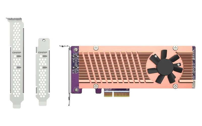 QNAP QM2-2P-344A Schnittstellenkarte/Adapter Eingebaut M.2