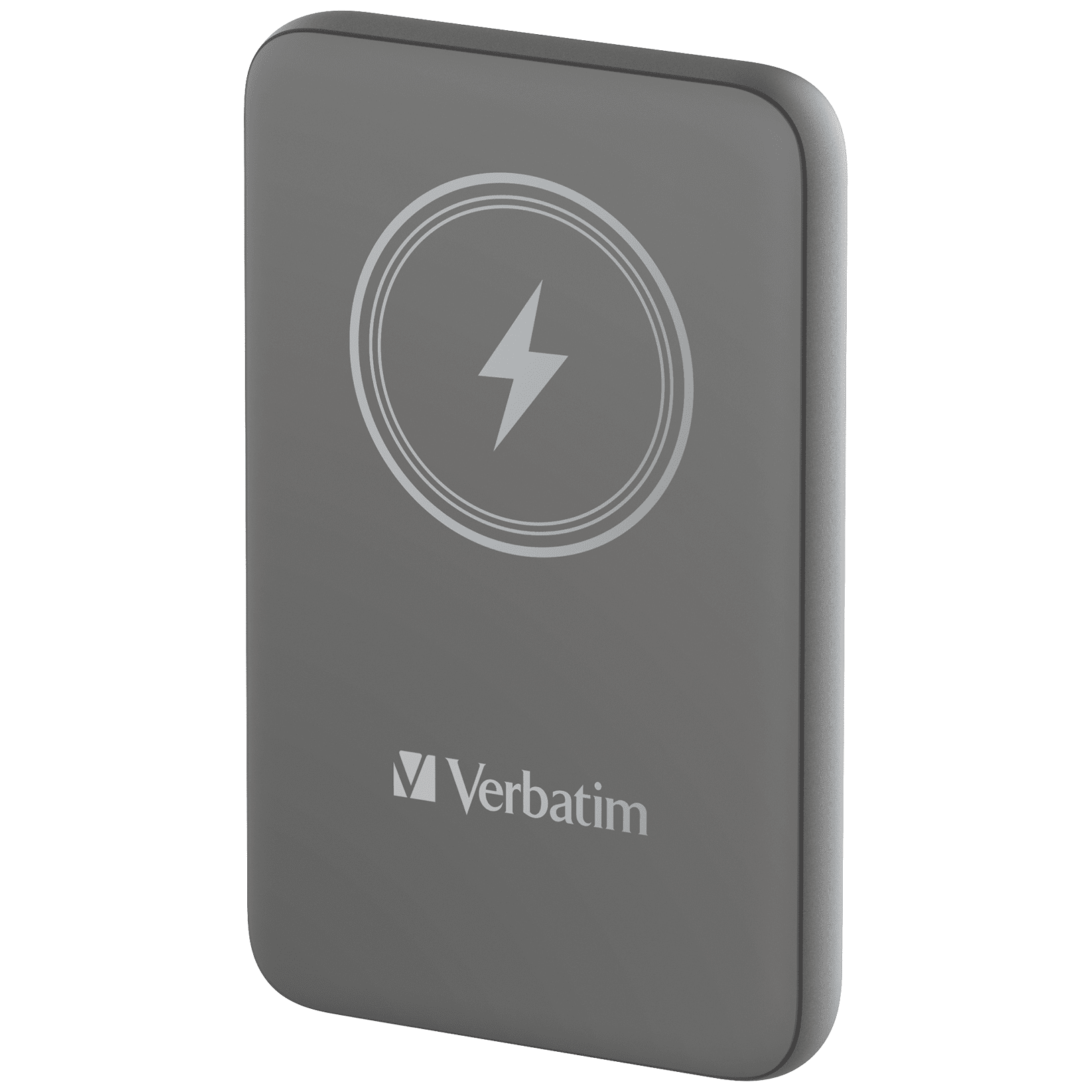 Verbatim Charge n Go Lithium Polymer (LiPo) 10000 mAh Kabelloses Aufladen Grau