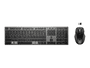 HP 725 Multi-Device Rechargeable Wireless Keyboard and Mouse Combo,...