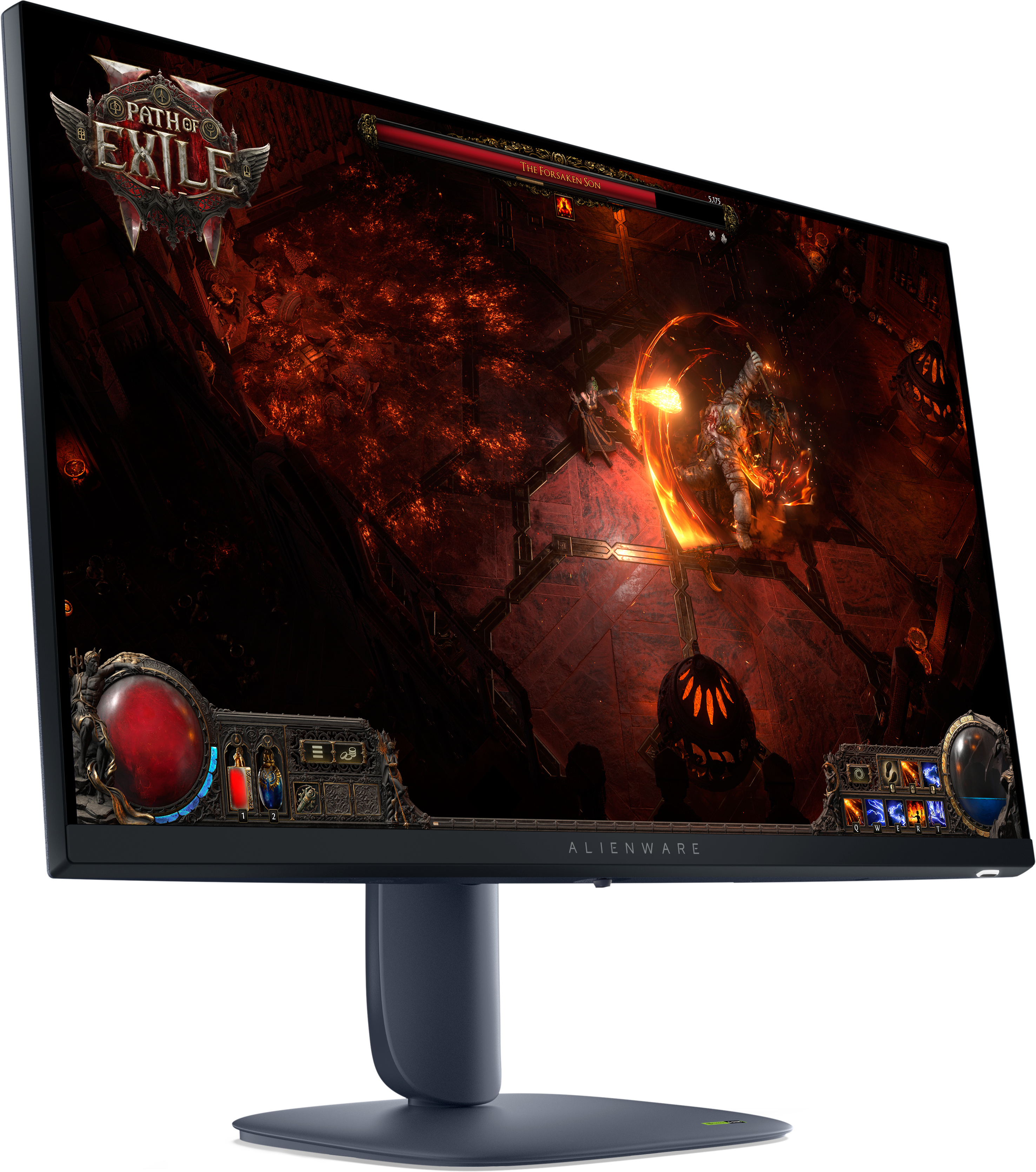 Dell Alienware AW2725DM, 27, QHD (2560x1440), IPS, 180Hz, HDMI, DP, HDR400,...