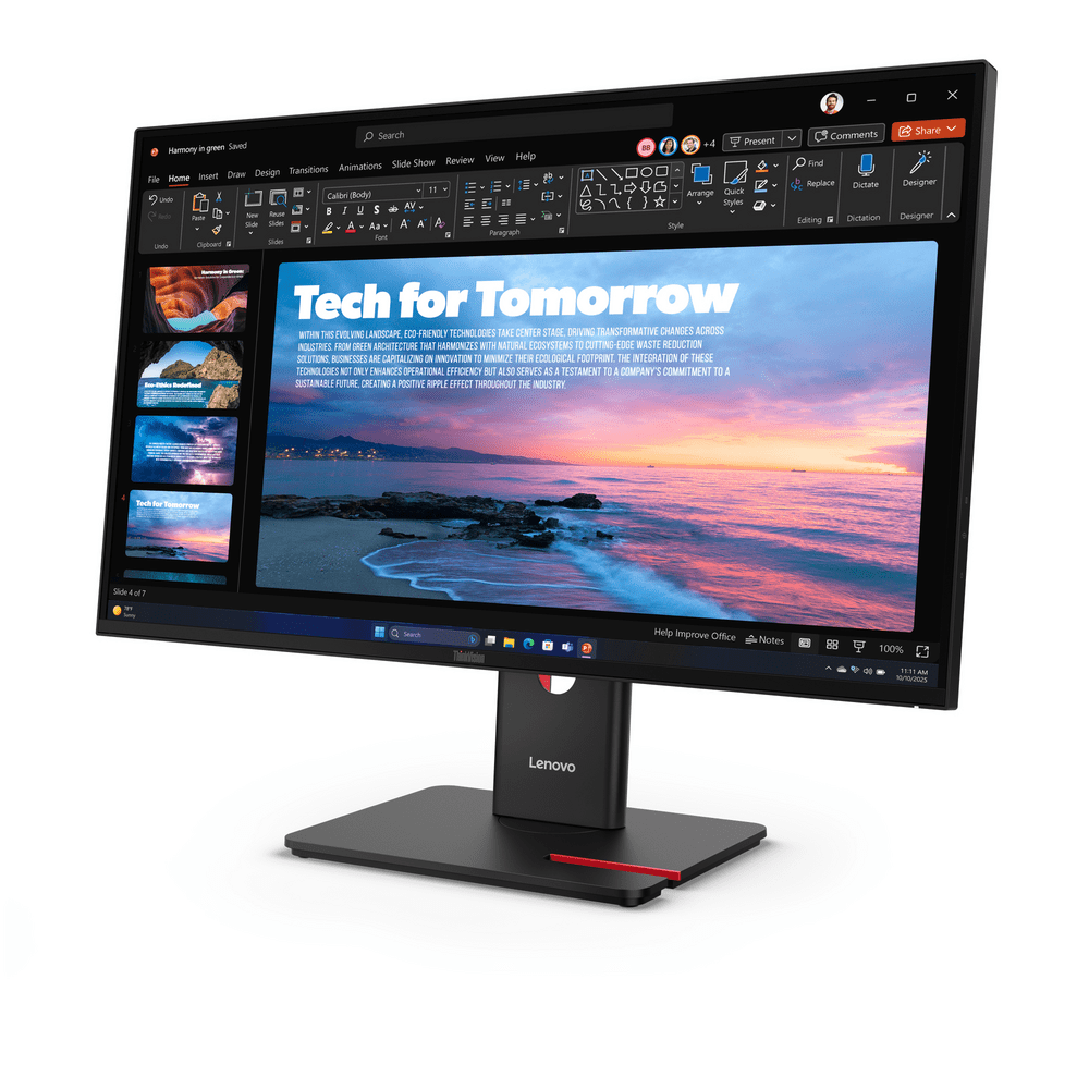 Lenovo ThinkVision T27QD-40 LED display 68,6 cm (27') 2560 x 1440 Pixel ...