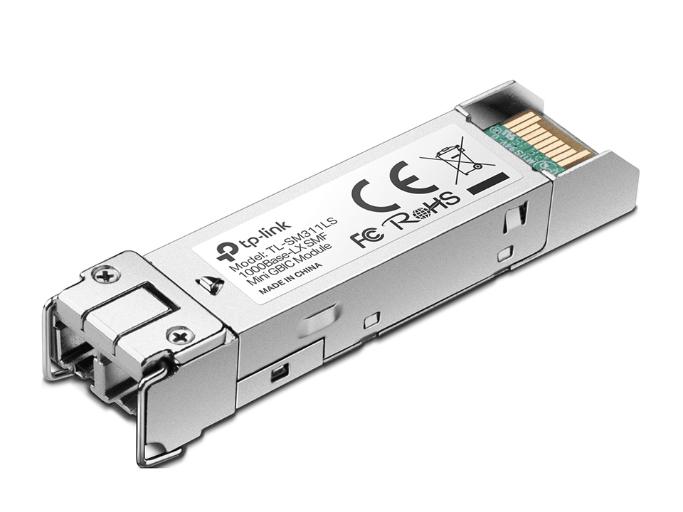 TP-Link TL-SM311LS Gigabit LAN-Transceiver, LC-Duplex SM 20km, SFP, 8er-Pack