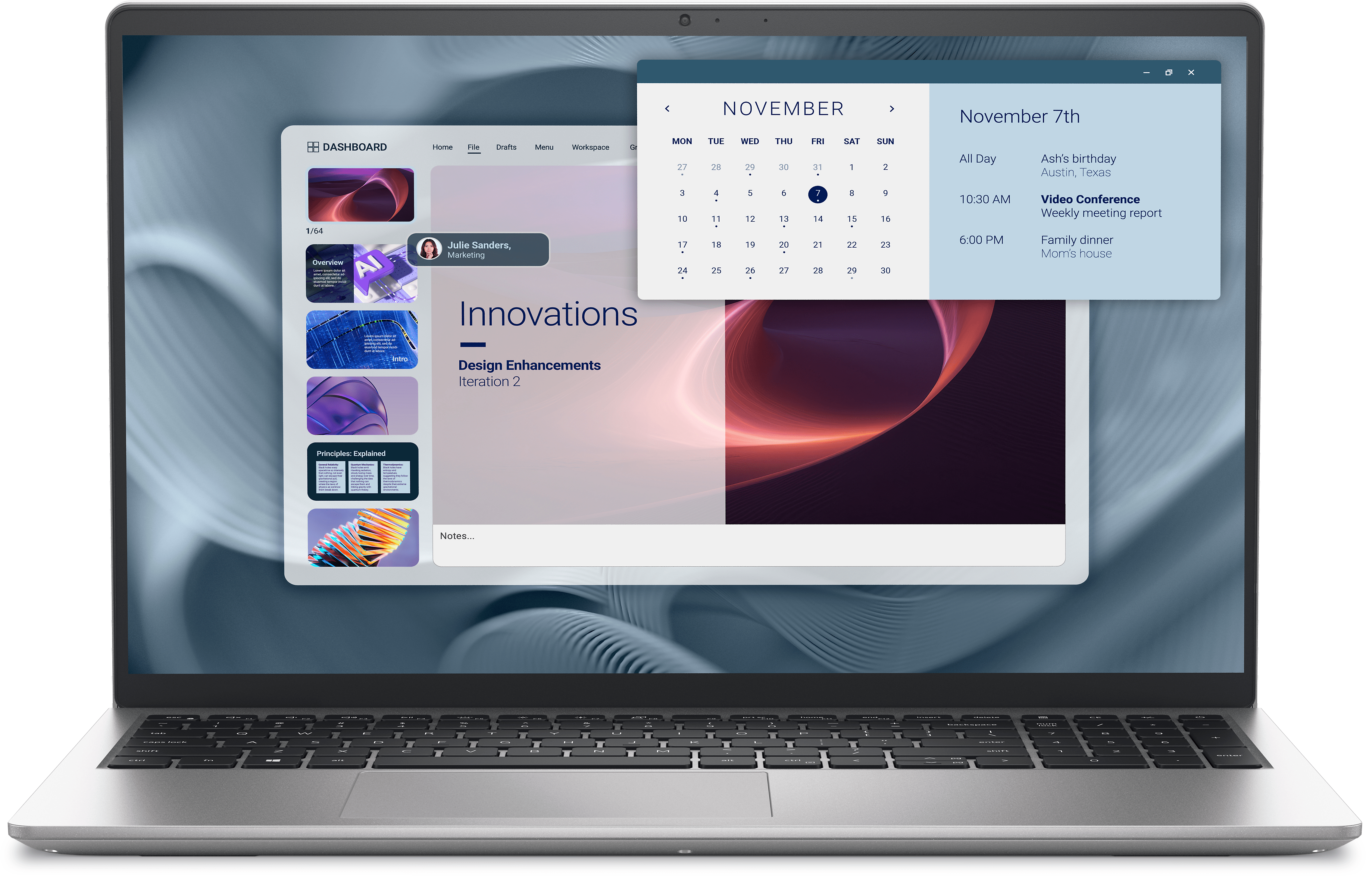 mehr Festplatte Dell Pro 15 Essential PV15250, 15,6 FHD, Core i7-1355U, 16GB RAM, 1TB SSD,...