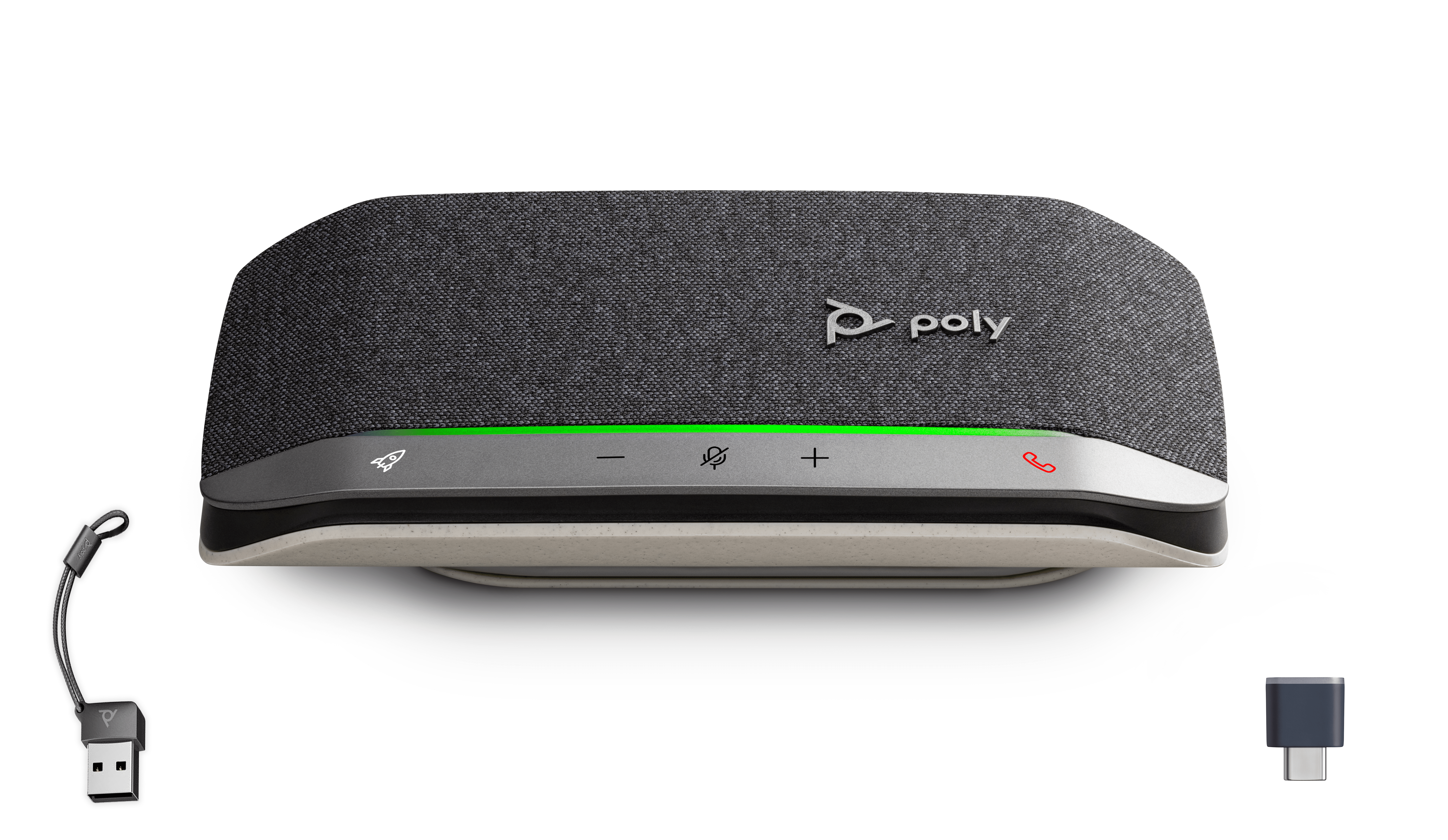 HP Poly Sync 20+ Speakerphone USB-C/A Adapter Freisprecheinrichtung