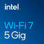 Intel Wi-Fi 7 BE200 Eingebaut WLAN / Bluetooth 5800 Mbit/s