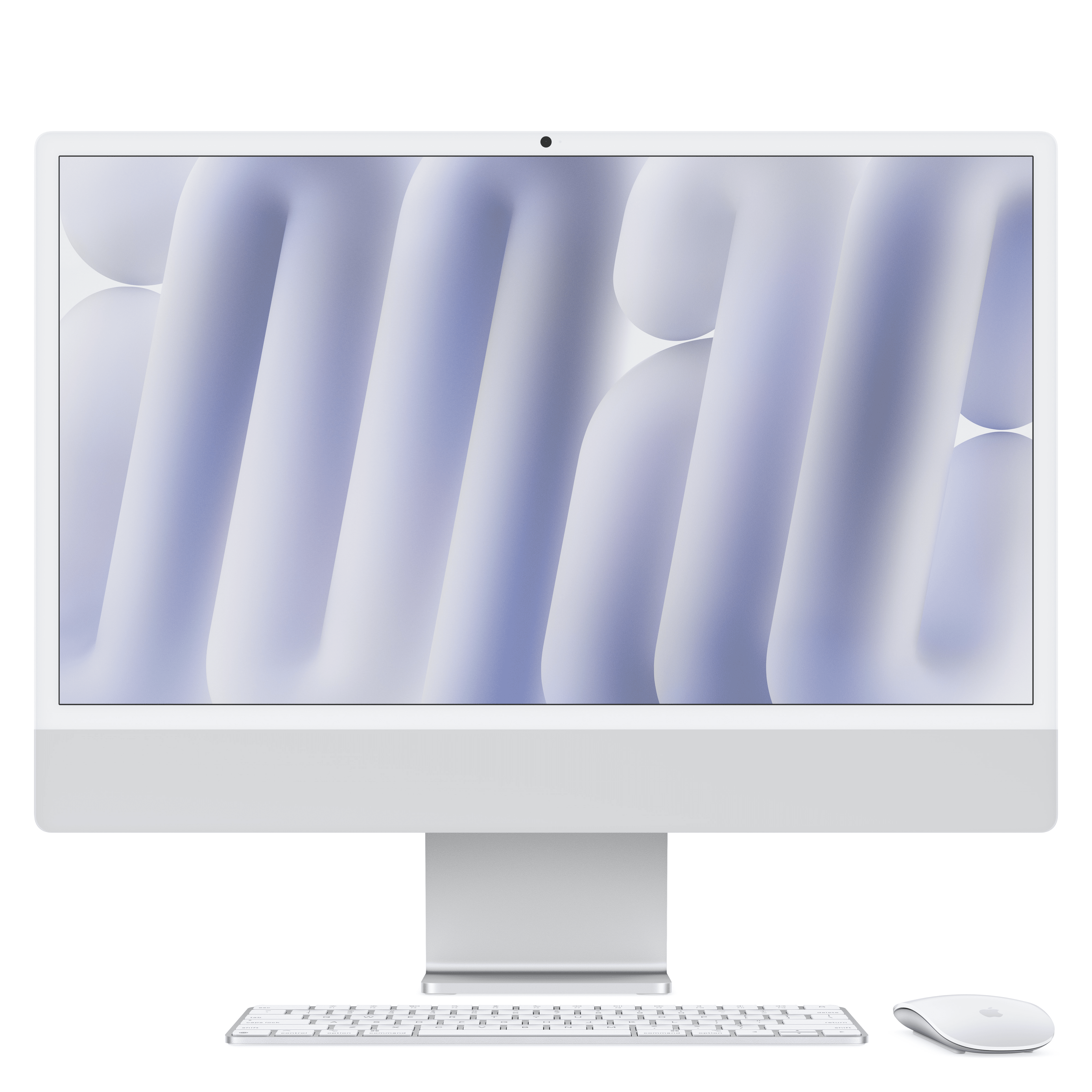 Apple iMac 24, silber, M4 - 8 Core CPU / 8 Core GPU, 16GB RAM, 256GB SSD,...
