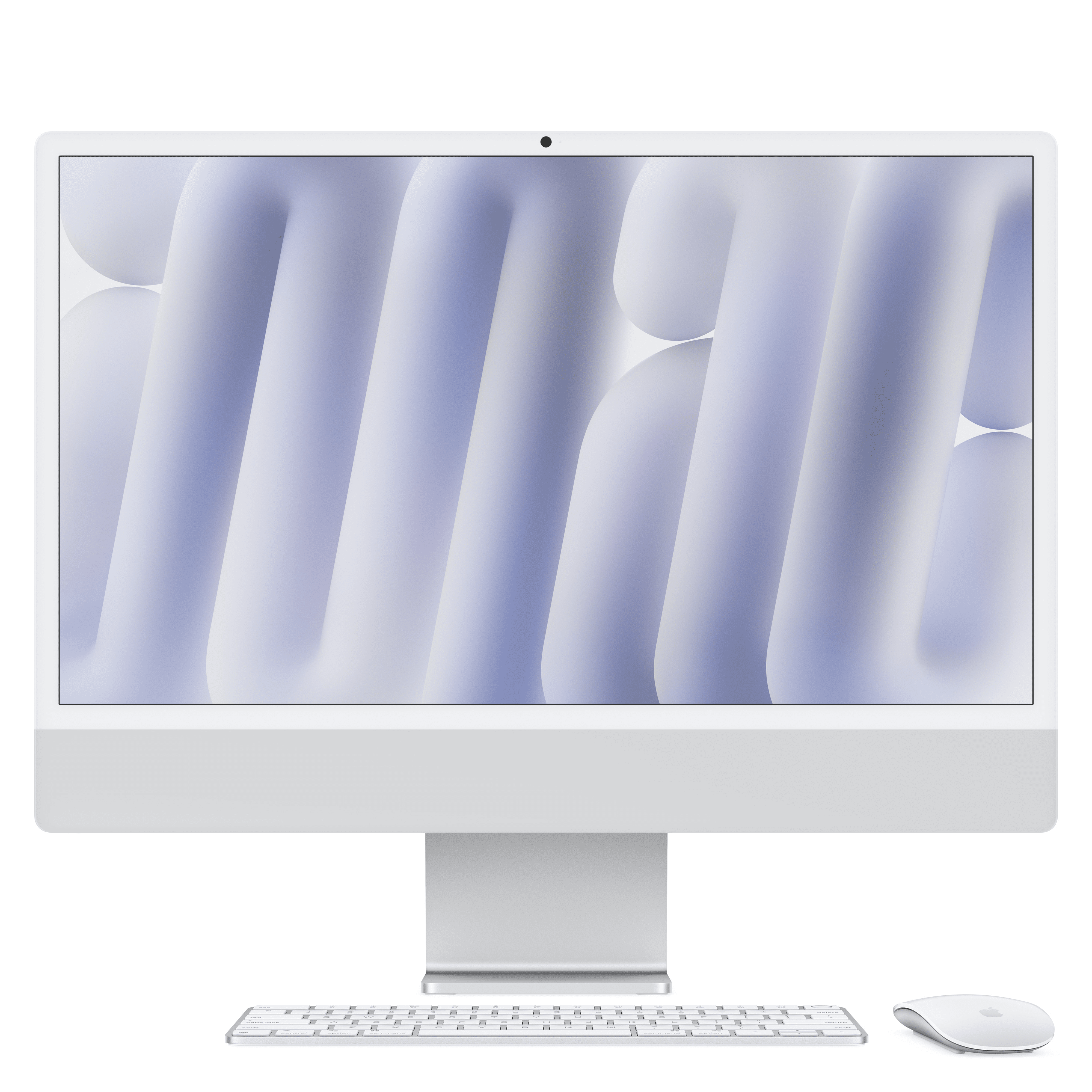 Apple iMac 24, silber, M4 - 10 Core CPU / 10 Core GPU, 16GB RAM, 512GB SSD,...