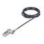 StarTech.com UNIVCS-LAPTOP-LOCK Kabelschloss Schwarz, Silber