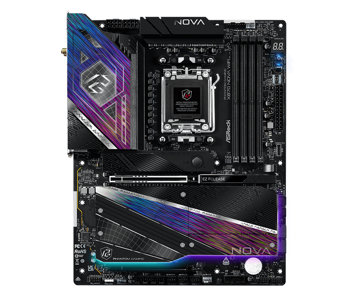 Asrock X870 NOVA WIFI AMD X870 Sockel AM5 ATX