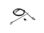 Kensington K65023WW Kabelschloss Silber, Schwarz