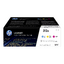HP Toner cyan/magenta/yellow Nr. 312A (CF440AM) je ca. 2.700 Seiten, Tri-Pack
