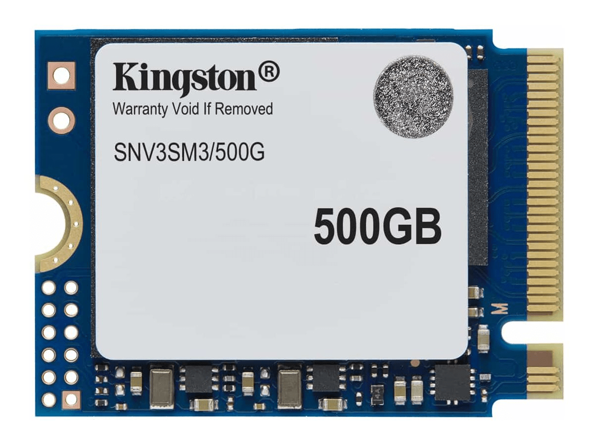 Kingston NV3 NVMe PCIe 4.0 SSD 500GB, M.2 2230 / M-Key / PCIe 4.0 x4